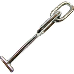 水本機械製作所 水本機械製作所 DFB-1 ステンレス 車体ドア留め金具B型 全長125mm