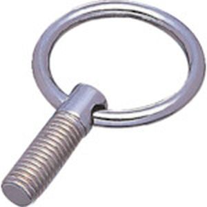 水本機械製作所 水本機械製作所 LB-10M25 アイプレート ステンレス リングボルト ミリネジ 捻子径M-10 高さ25mm