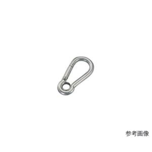 水本機械製作所 水本機械製作所 A-5 Sフック ステンレス スナップフックA型 リング付 線径5mm 長さ53mm