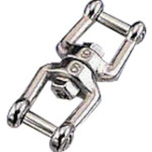 水本機械製作所 水本機械製作所 WSC-6 ステンレス 沈みダブルシャックル 全長64mm