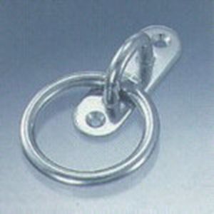 水本機械製作所 水本機械製作所 PDR-9 アイボルト ステンレス パッドアイ丸カン 丸カン内径60mm 32mm×100mm