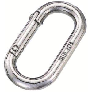 水本機械製作所 水本機械製作所 B-195 ステンレス オーバルキャッチ 線径6mm 長さ40mm