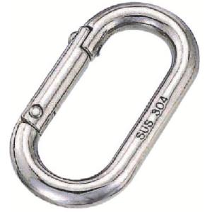 水本機械製作所 水本機械製作所 B-197 ステンレス オーバルキャッチ 線径10mm 長さ70mm