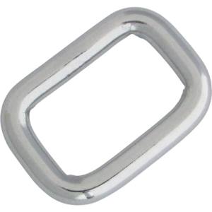 水本機械製作所 水本機械製作所 B-621 ステンレス 四角リンク 線径6mm 内幅25mm