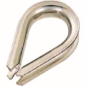 水本機械製作所 水本機械製作所 B-1102 ステンレス 板シンブル 使用ロープ径12～14mm