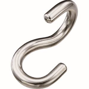 水本機械製作所 水本機械製作所 B-1336 ステンレス ロープ用Sカン ツイスト 全長70mm