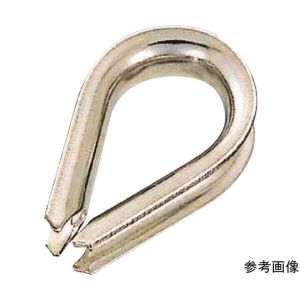 水本機械製作所 水本機械製作所 B-2316 ステンレス ライトシンブル SUS316 使用ロープ径3mm