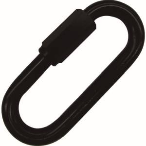 水本機械製作所 水本機械製作所 B-2853 ステンレス リングキャッチ 黒色塗装 線径5mm 長さ42mm