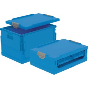 サンコー サンコー 56129000BL503 折りたたみコンテナー 561290 コールドオリコンEP38B ブルー メーカー直送 代引 北海道沖縄離島不可