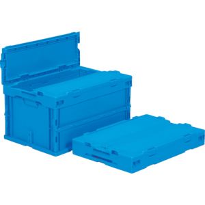 サンコー 三甲 サンコー サンクレット 折りたたみコンテナー P40B-SL ブルー SKSO-P40B-SL-BL メーカー直送 代引不可 北海道沖縄離島不可