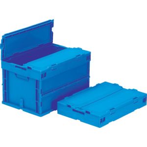 サンコー 三甲 サンコー サンクレット 折りたたみコンテナー P50B-SL ブルー SKSO-P50B-SL-BL メーカー直送 代引不可 北海道沖縄離島不可