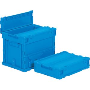 サンコー 三甲 サンコー サンクレット 折りたたみコンテナー P19B-B ブルー SKSO-P19B-B-BL メーカー直送 代引不可 北海道沖縄離島不可