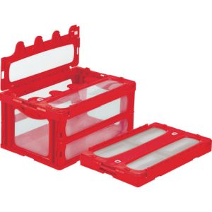 サンコー 三甲 サンコー SKO-C-75B-BK 蓋一体型折りたたみコンテナー 559060 マドコン C-75B ブラック メーカー直送 代引不可 北海道沖縄離島不可