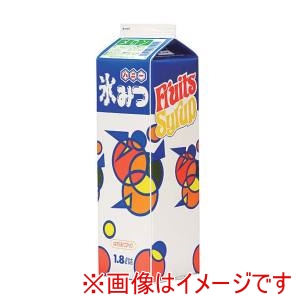 ハニー ハニー 氷みつ フルーツシロップ はちみつ入り メロン 1.8L