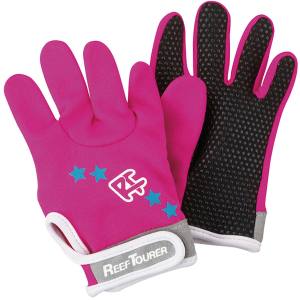 リーフツアラー ReefTourer リーフツアラー マリンスポーツ グローブ マリングローブ 子ども用 ピンク P S RG200