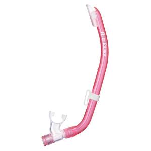 リーフツアラー ReefTourer リーフツアラー シリコーン製 弁付きWガードシュノーケル 子ども用 クリアライトピンク CLP RSP140QJ