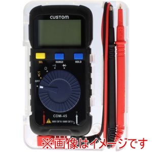 カスタム CUSTOM カスタム CDM-45 デジタルマルチメーター
