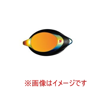 山本光学 SWANS 山本光学 SRXCLMPAF SRX 度付きミラーレンズ スモークxフラッシュオレンジ -2.00