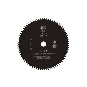 三陽金属 三陽金属 80枚刃 黒仕上 255mm×1.4mm