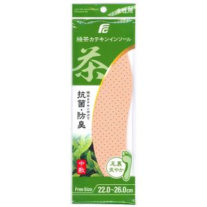 不動化学 不動化学 緑茶カテキンインソール 女性用 22.0-26.0cm C1659