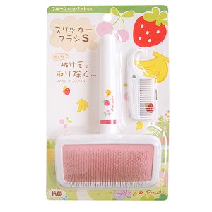 ペッツルート PetzRoute ペッツルート フルーツ村のスリッカーブラシ S