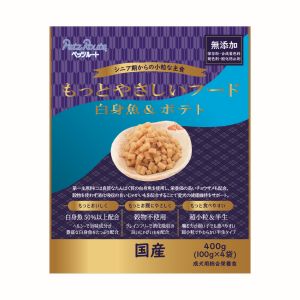 ペッツルート PetzRoute ペッツルート もっとやさしいフード 白身魚 ポテト 400g