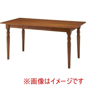 東谷 東谷 VET-402BR ダイニングテーブル ブラウン メーカー直送 代引不可 北海道沖縄離島不可