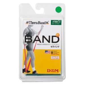 ディーエム D&M セラバンド Thera-Band D&M セラバンド ブリスターパック グリーン TBB-3 Thera-Band