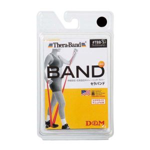 ディーエム D&M セラバンド Thera-Band D&M セラバンド ブリスターパック ブラック TBB-5 Thera-Band