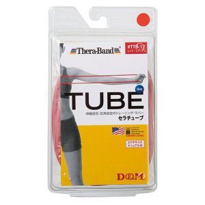 ディーエム D&M セラバンド Thera-Band D&M セラチューブ レッド  TTB-12 Thera-Band