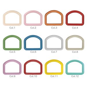 ナスカ NASKA NASKA リレ スキップ カラーDカン 25mm 2個入 カラー 6 LS-01 ナスカ