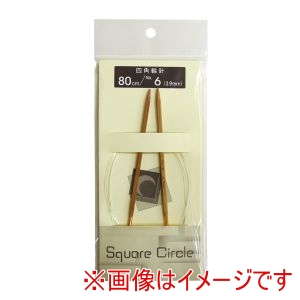 ナスカ NASKA NASKA Square Circle 四角輪針 80cm 6号 SW80