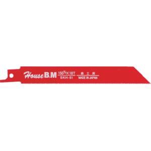 ハウスビーエム HOUSE BM ハウスビーエム KS-2518 兼用セーバーソーブレード 10枚入り 鉄工用 250×18山 HOUSE BM