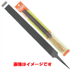 石駒 Ishikoma 日東ホーム 鉄工ヤスリ 平 細目 木柄 150mm