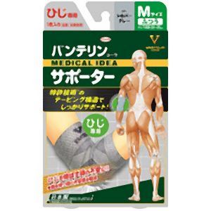 興和 Kowa バンテリンサポーターひじ普通 グレー  1個