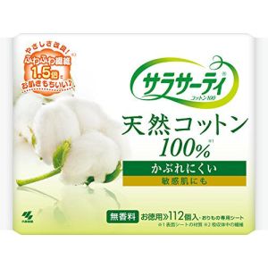 小林製薬 小林製薬 サラサーティ コットン100 無香料 112個