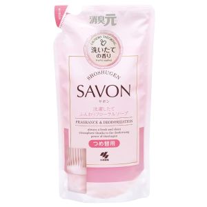 小林製薬 小林製薬 消臭元 SAVON つめ替用 洗濯したてふんわりフローラルソープ 400ml