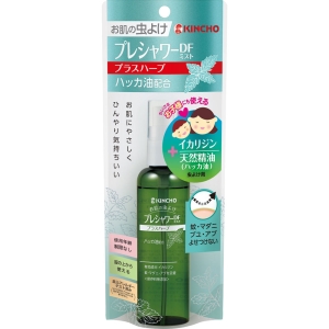 大日本除虫菊 金鳥 KINCHO 金鳥 お肌の虫よけ プレシャワーDF ミスト プラスハーブ 100mL