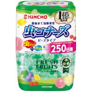 大日本除虫菊 金鳥 KINCHO 金鳥 虫コナーズ ビーズタイプ 250日 フレッシュフルーツの香り