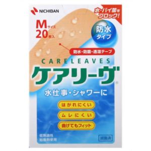 ニチバン NICHIBAN ニチバン ケアリーヴ 防水タイプ Mサイズ 20枚