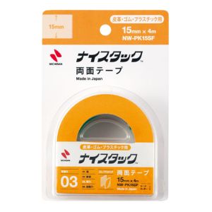 ニチバン NICHIBAN ニチバン NW-PK15SF 両面テープ ナイスタック プラスチック用 15mmx4m