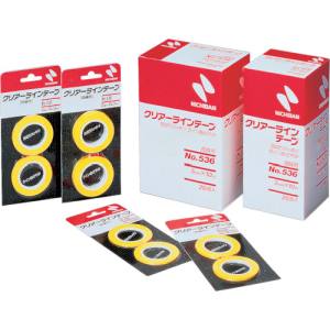 ニチバン Nichiban ニチバン CL536-5 クリアーラインテープ 536 曲線用 5mmX10m 2巻入