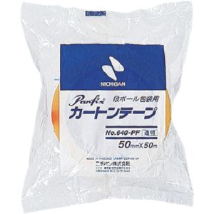 ニチバン Nichiban ニチバン 640PF750X100 カートンテープ640PF黄土ー50mmX100m