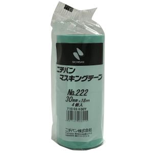 ニチバン NICHIBAN ニチバン 222 マスキング 4P 30ミリX18M AF-3119