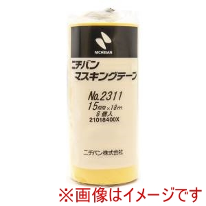 ニチバン NICHIBAN ニチバン 2311和紙テープ15ミリ 小箱