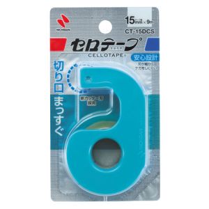 ニチバン NICHIBAN ニチバン CT-15DCS セロテープ 小巻カッターつき まっすぐ切れるタイプ
