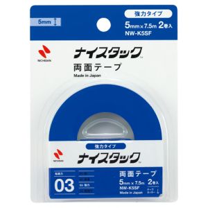 ニチバン NICHIBAN ニチバン NW-K5SF 両面テープ ナイスタック 強力タイプ 5mmx7.5m