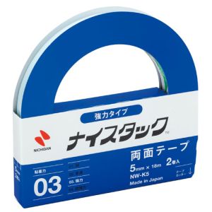 ニチバン NICHIBAN ニチバン NW-K5 両面テープ ナイスタック 強力タイプ 5mmX18m