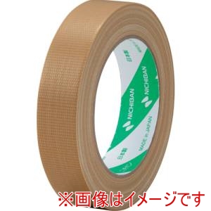 ニチバン ニチバン 102RN7-25 布粘着テープ 102N7-25 大巻 重量物封かん用 黄土 25mmX25m