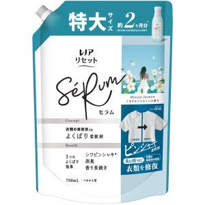 P&Gジャパン P&Gジャパン レノア リセット セラム 柔軟剤 ミネラルジャスミンの香り つめかえ 特大 750mL